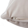Voir la diapositive 4 : ATMOSPHERA Coussin Déhoussable  Lilou  50x30cm Ivoire