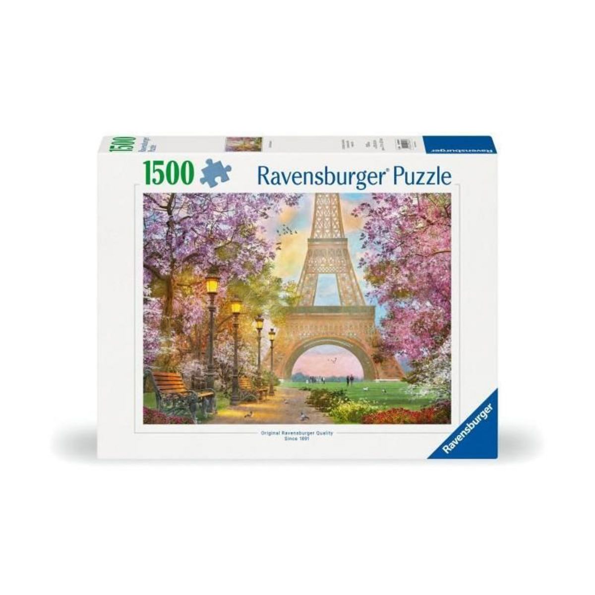 RAVENSBURGER Ravensburger - Puzzle 1500 pieces - Amour a Paris - Adultes & enfants des 14 ans - Puzzle de qualité supérieure 80x60cm - 1200