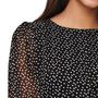 Voir la diapositive 3 : JACQUELINE DE YONG Robe à pois /Blanc Femme JDY Candice