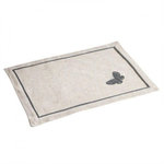 Paris Prix Set de Table Brodé  Opaline  33x45cm Gris