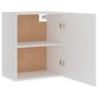 Voir la diapositive 5 : VIDAXL Armoires suspendues 2 pcs Blanc 50x31x60 cm Bois d'ingenierie