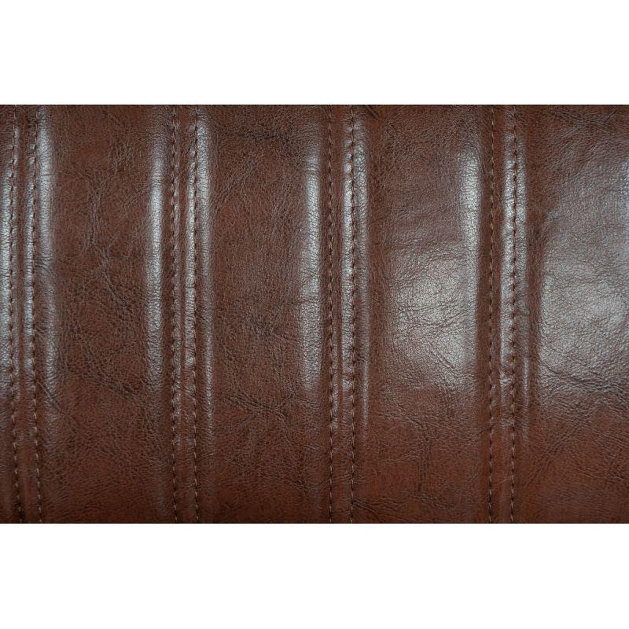 Voir la diapositive 4 : Paris Prix Lot de 2 Chaises de Bar  Midnight  109cm Marron