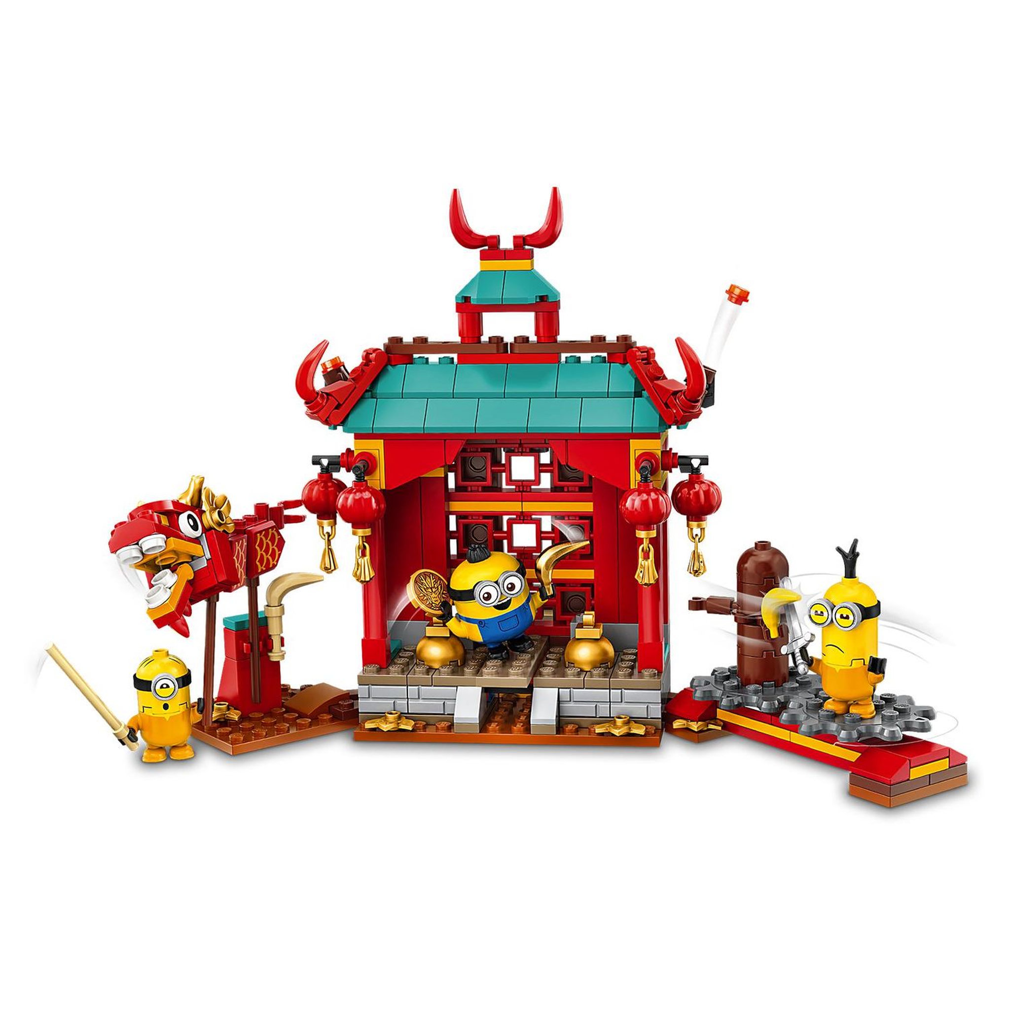 Voir la diapositive 3 : LEGO Minions 75550 - Minions Combat de kung-fu des Minions