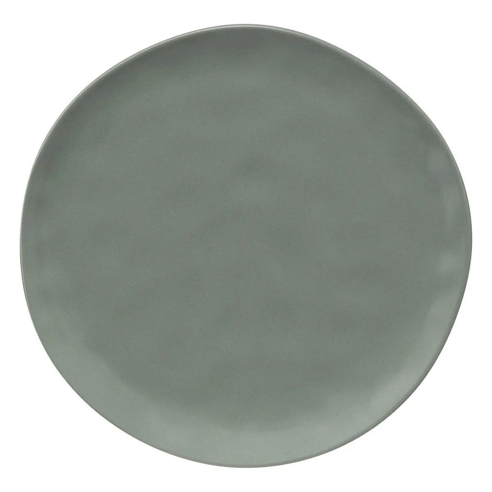 SECRET DE GOURMET Lot de 6 assiettes plates  noe  26cm vert olive