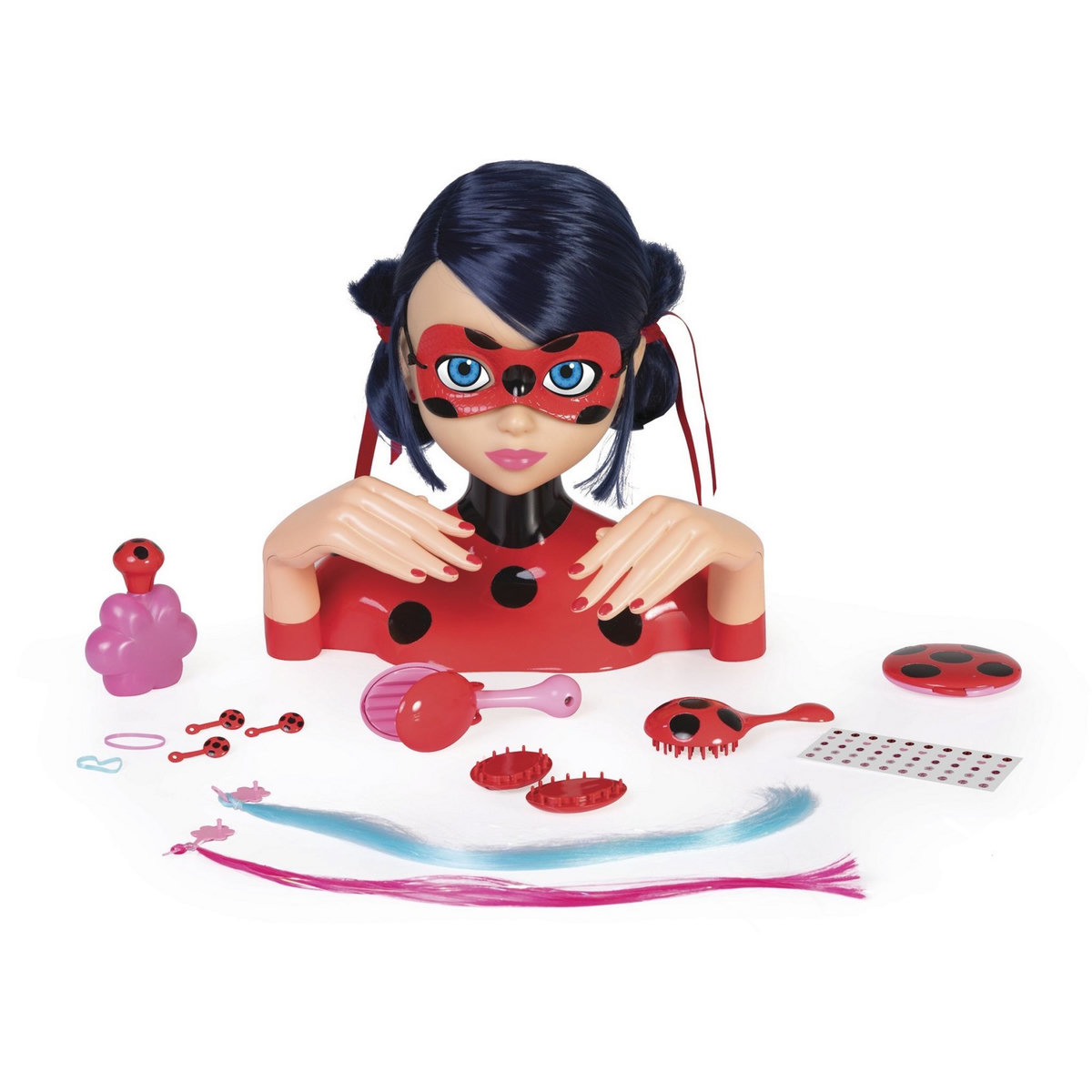 IMC TOYS Tête à coiffer de luxe  Ladybug  Miraculous