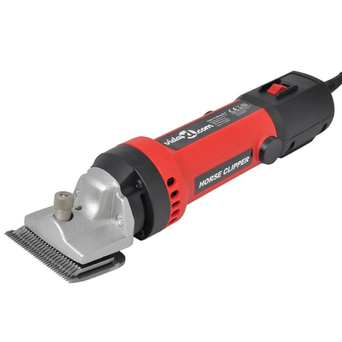 VIDAXL Ensemble de tondeuse a cheval a six pieces 350 W