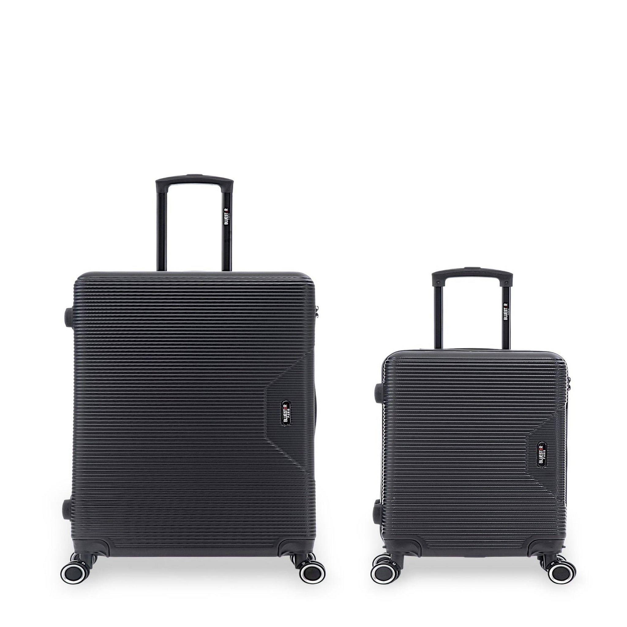 BLUESTAR Lot de 2 Valises Rigides Grand Format et Cabine WAGRAM