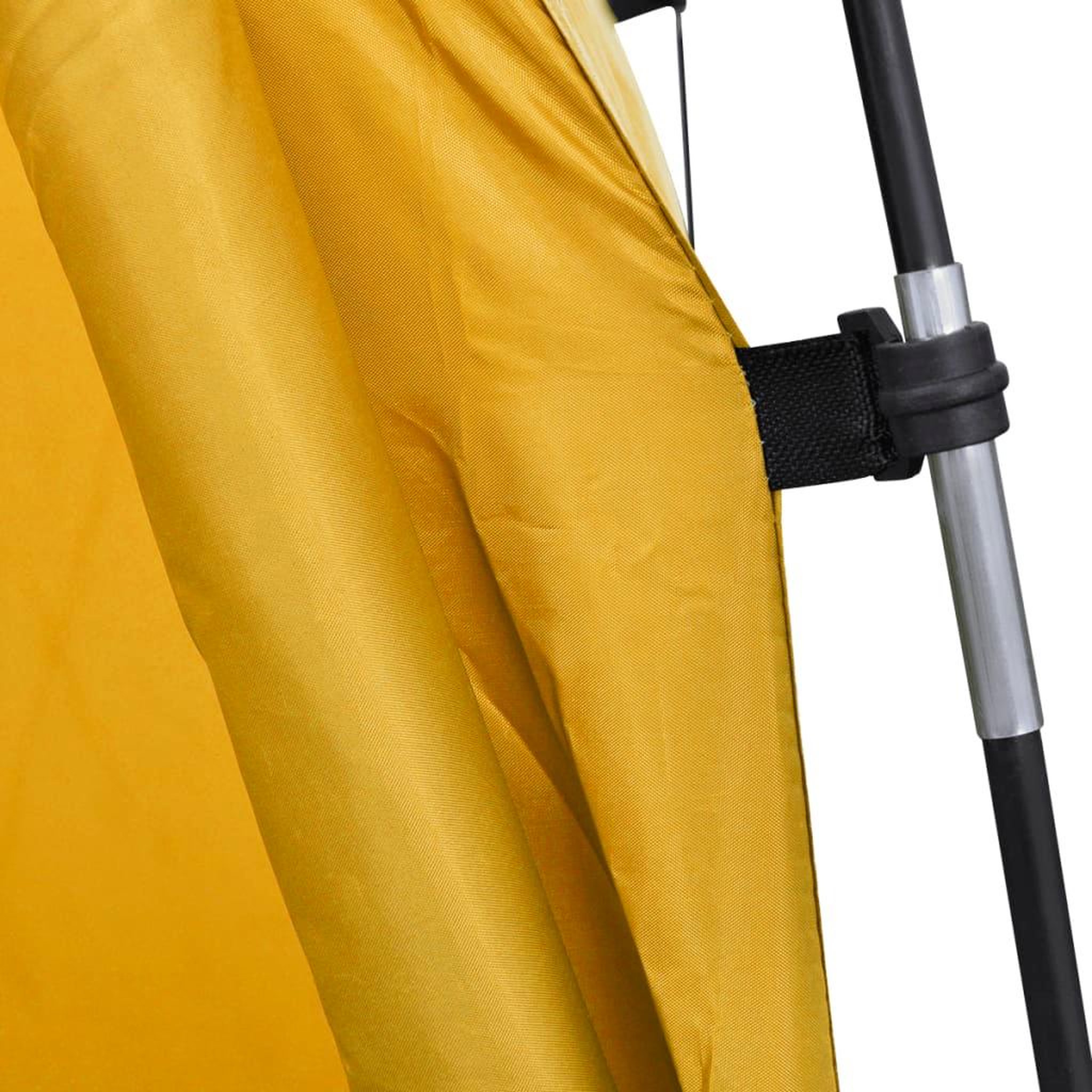 Voir la diapositive 5 : VIDAXL Tente de douche WC Dressing Jaune