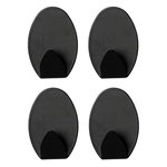 Paris Prix Lot de 4 Crochets Adhésifs  Fixeo  5cm Noir