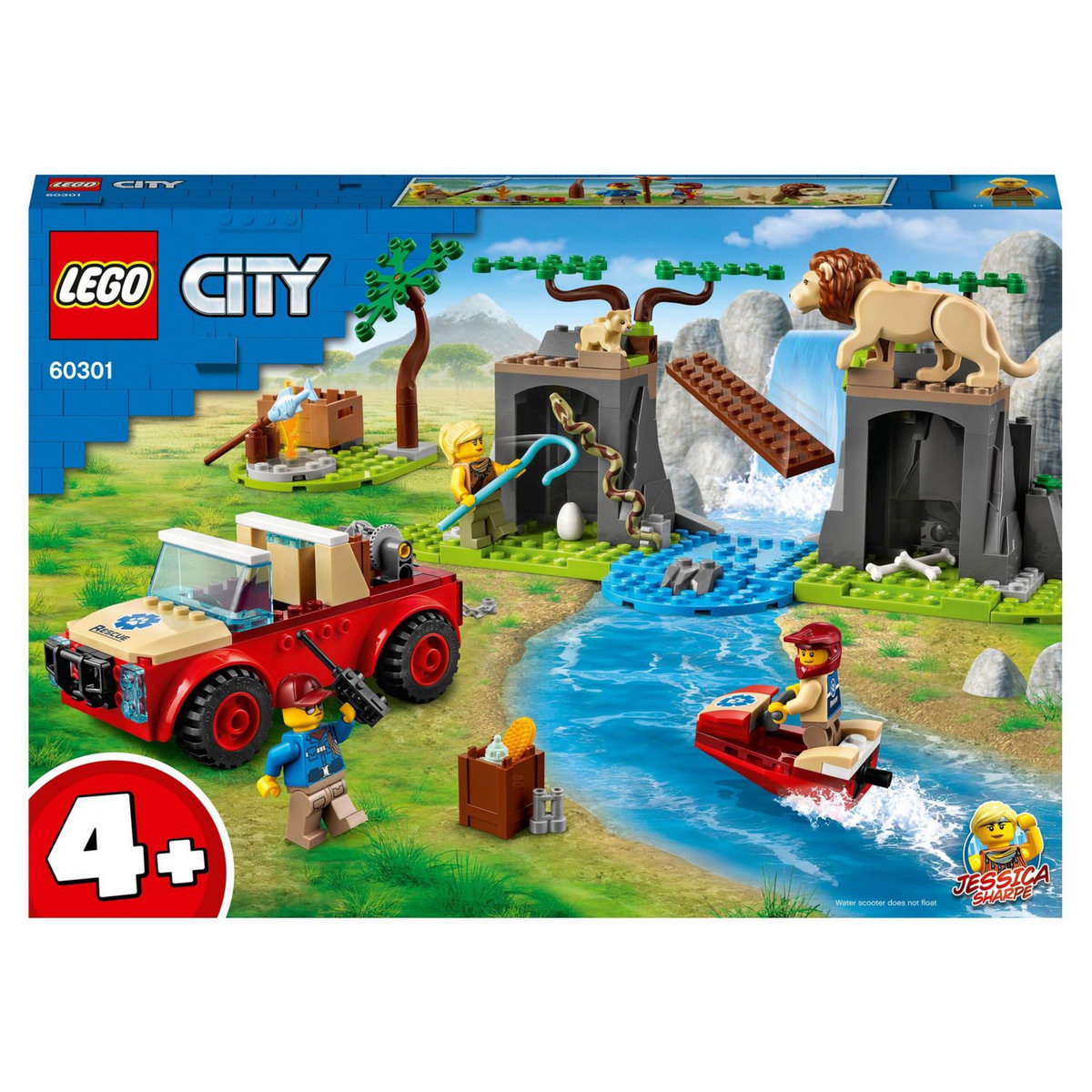 LEGO City Wildlife 60301 - Le tout-terrain de sauvetage des animaux sauvages