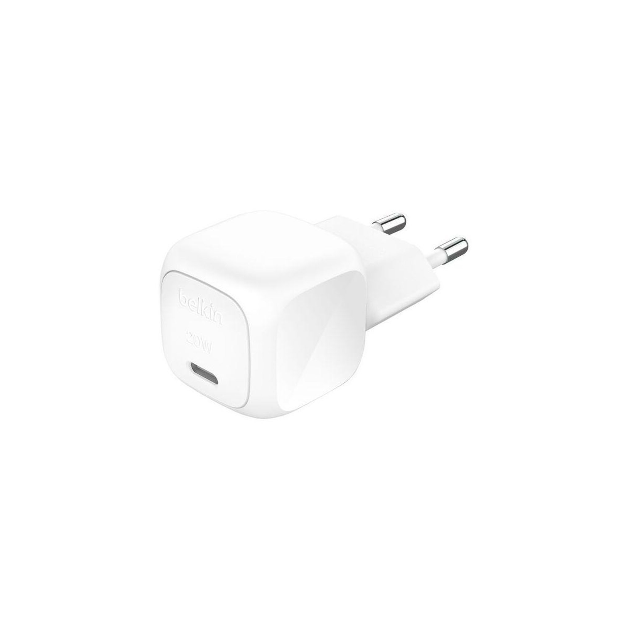 Voir la diapositive 2 : Belkin Chargeur 20w usb-c pps blanc