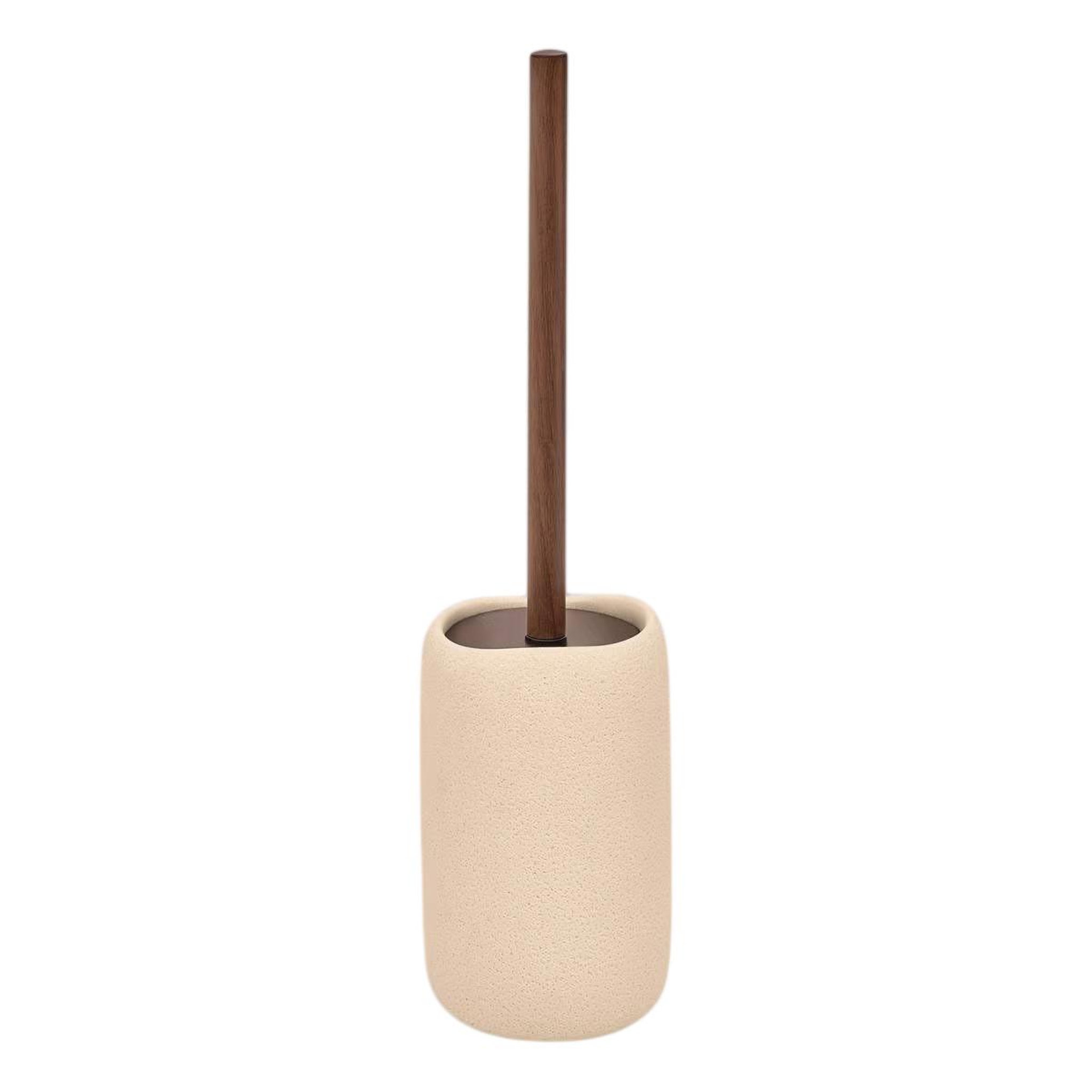 FIVE Brosse wc en résine  olea  41cm beige