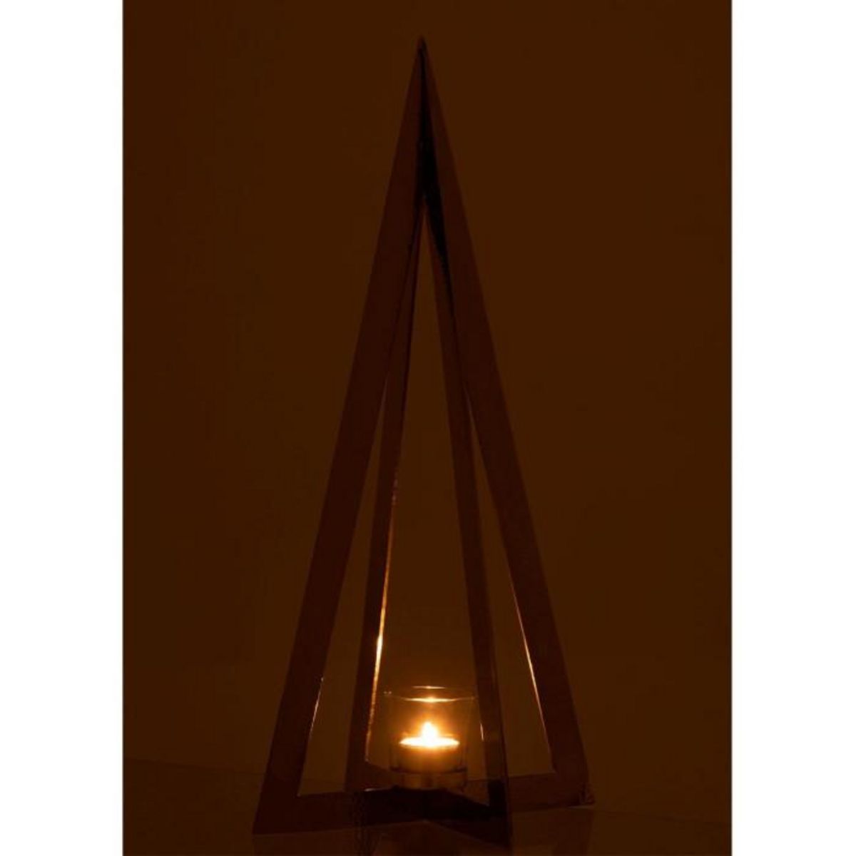 Paris Prix Photophore en Métal Design  Arbre  58cm Argent