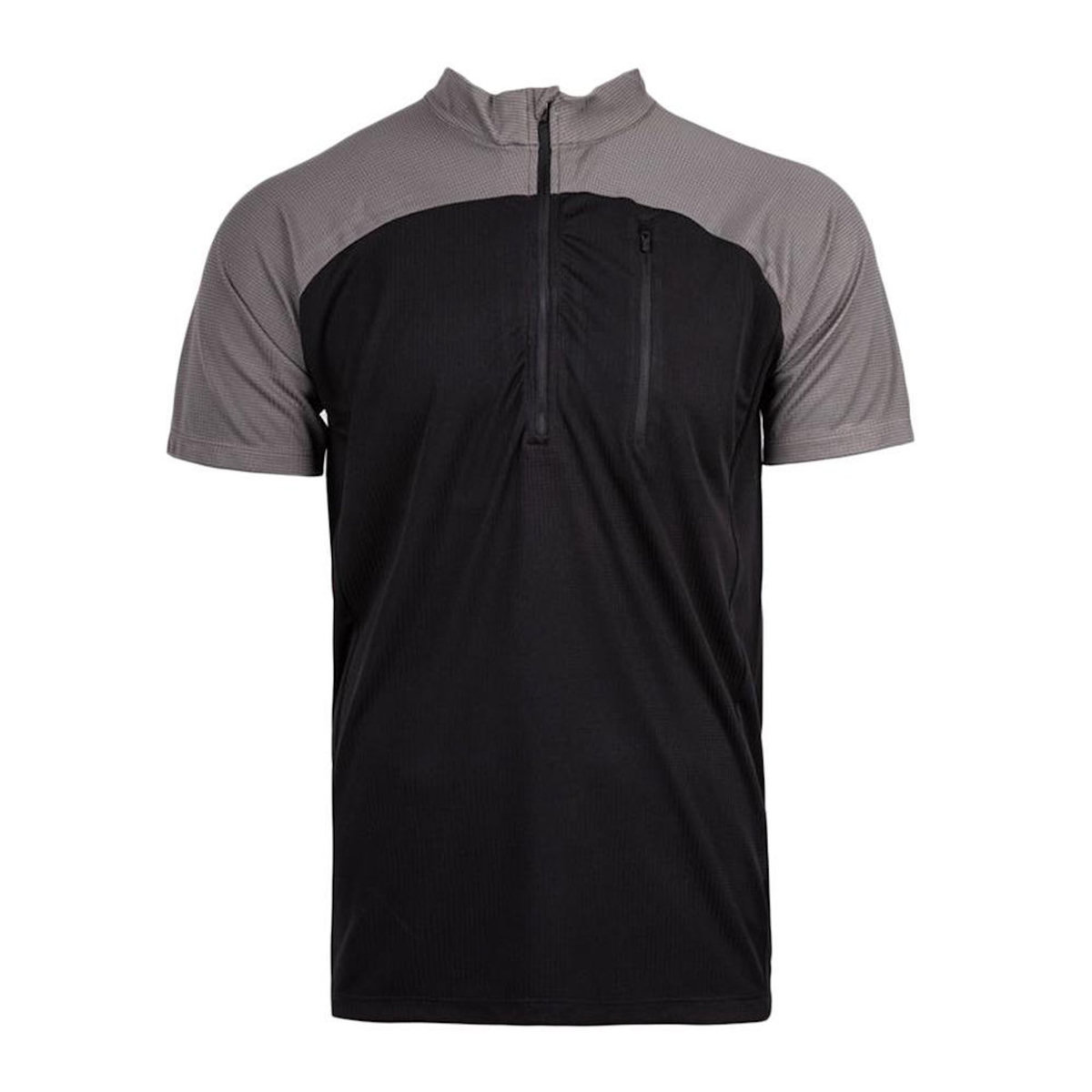 Best Mountain Polo Gris/Noir Homme Best Mountain RANDO 100