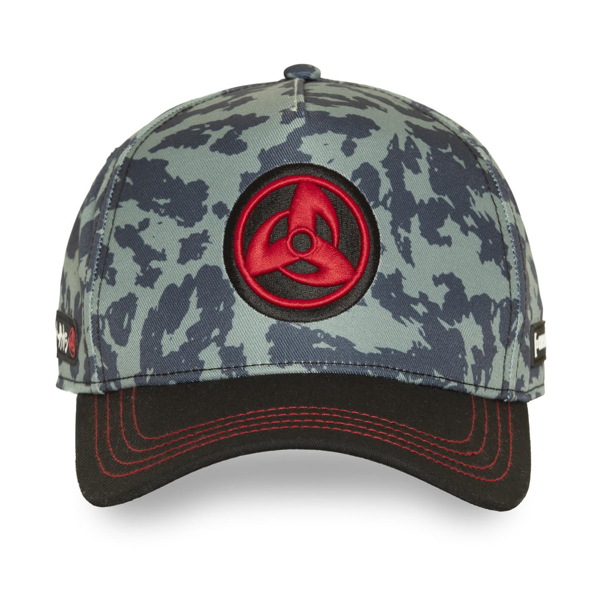 Voir la diapositive 2 : CAPSLAB Casquette trucker premium avec logo brodé naruto shippuden kakashi