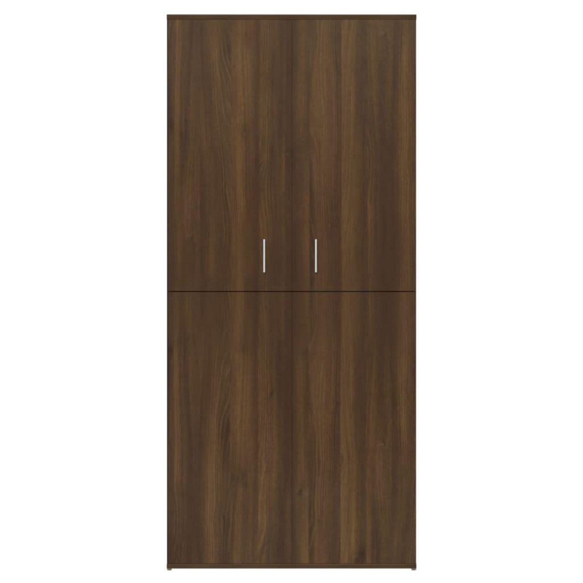 VIDAXL Armoire a chaussures chene marron 80x39x178cm bois d'ingenierie