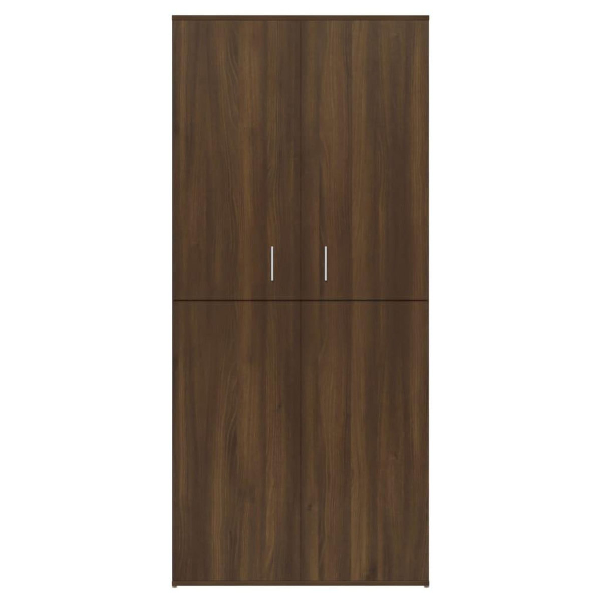 VIDAXL Armoire a chaussures chene marron 80x39x178cm bois d'ingenierie