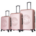 COMPAGNIE DE CALIFORNIE Ensemble de 3 valises à roulettes rose gold - cc-t366 rose gold