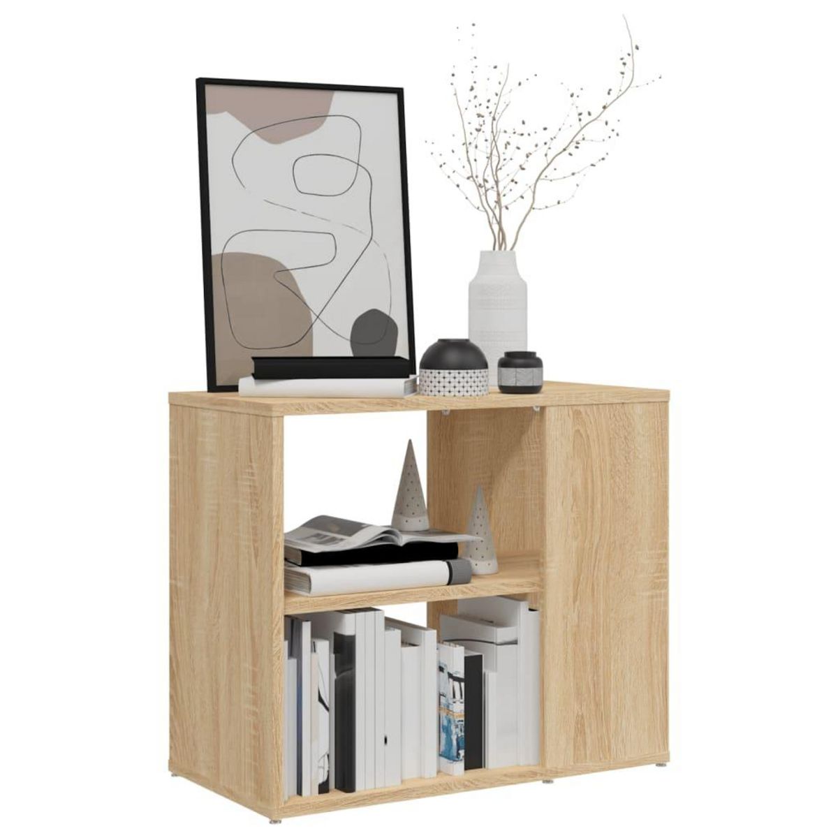 VIDAXL Armoire laterale Chene sonoma 60x30x50 cm Bois d'ingenierie