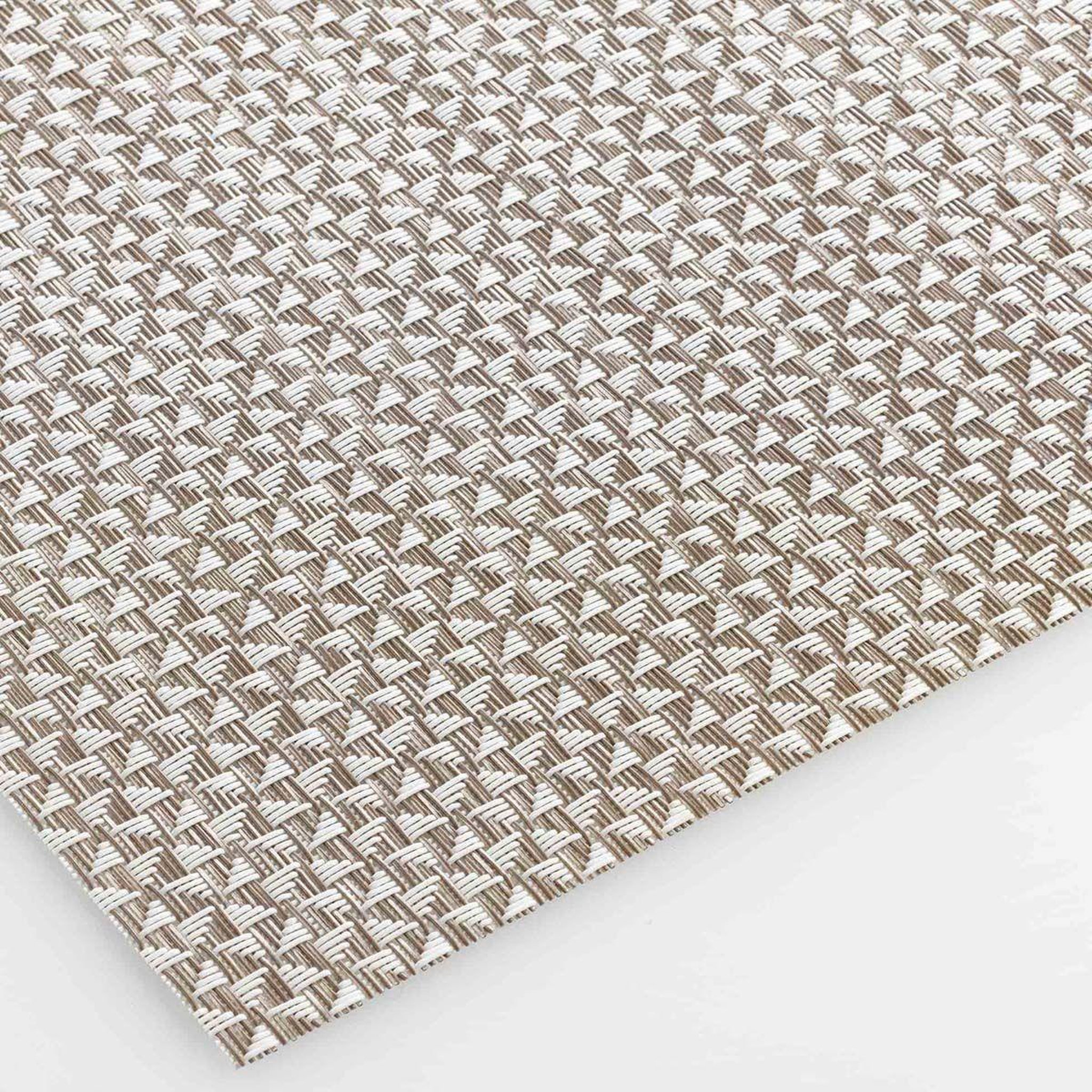 Voir la diapositive 2 : Douceur d'Intérieur Set de table  marbling  30x45cm taupe & blanc