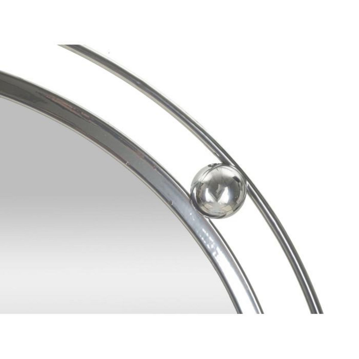 Paris Prix Miroir Mural Design  Kandi  85cm Argent