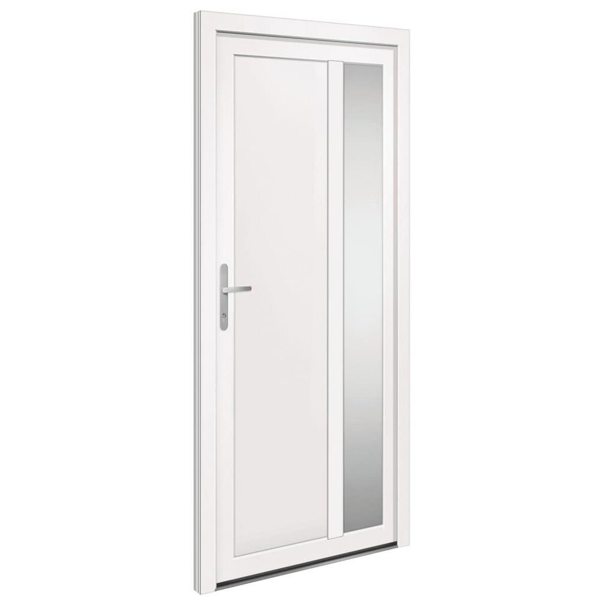 VIDAXL Porte d'entree Blanc 98x208 cm PVC
