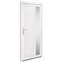 Voir la diapositive 2 : VIDAXL Porte d'entree Blanc 98x208 cm PVC