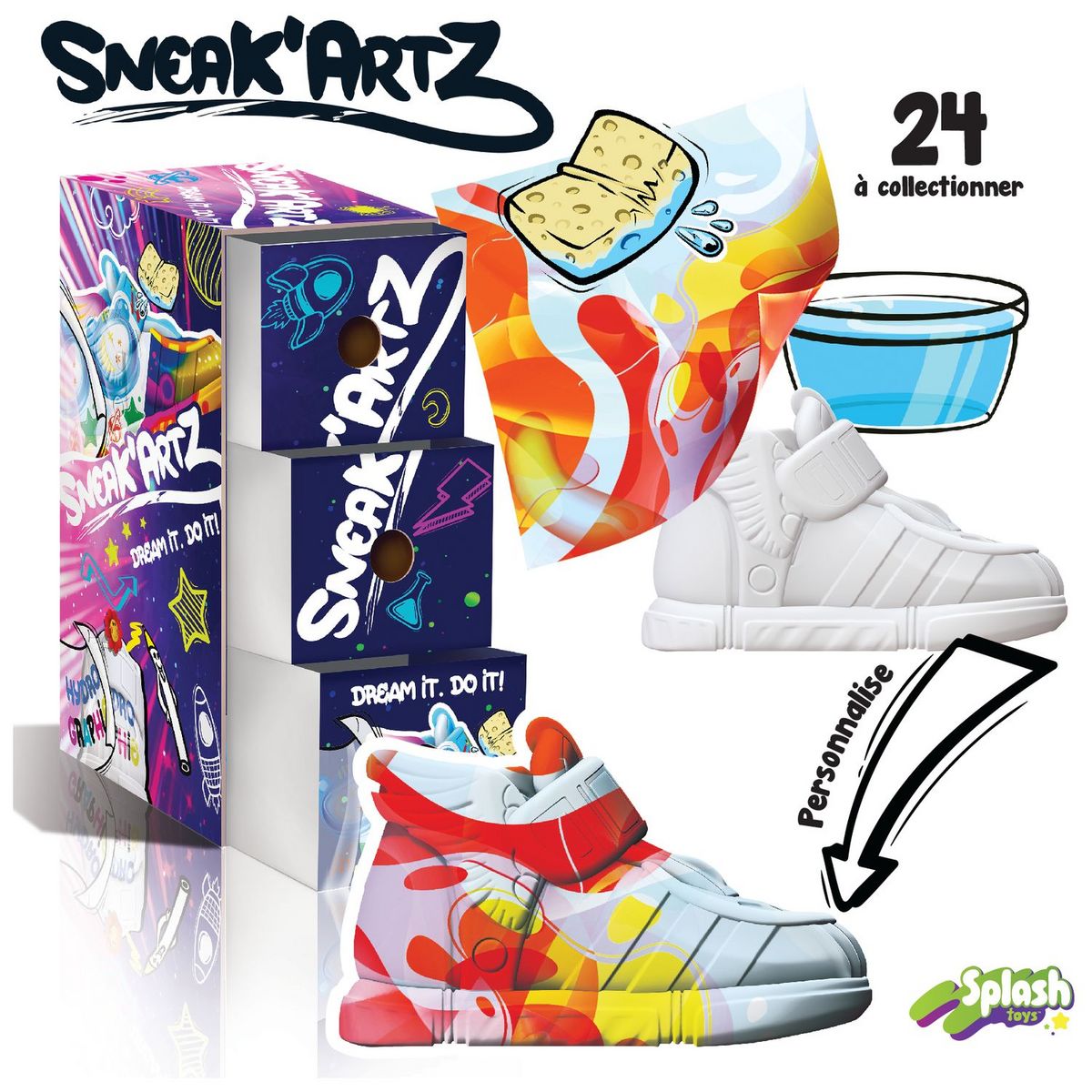 SPLASH TOYS Peinture - Sneak'Artz Starter Set - série 2 