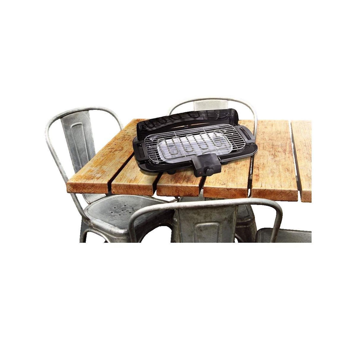polygroup Barbecue électrique poly-pool AR1B02 2000 W