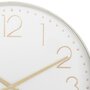 Voir la diapositive 3 : ATMOSPHERA Horloge Murale Design  Laure  50cm Doré