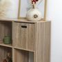 Voir la diapositive 3 : Paris Prix Cube de Rangement  Bois  30x30cm Naturel