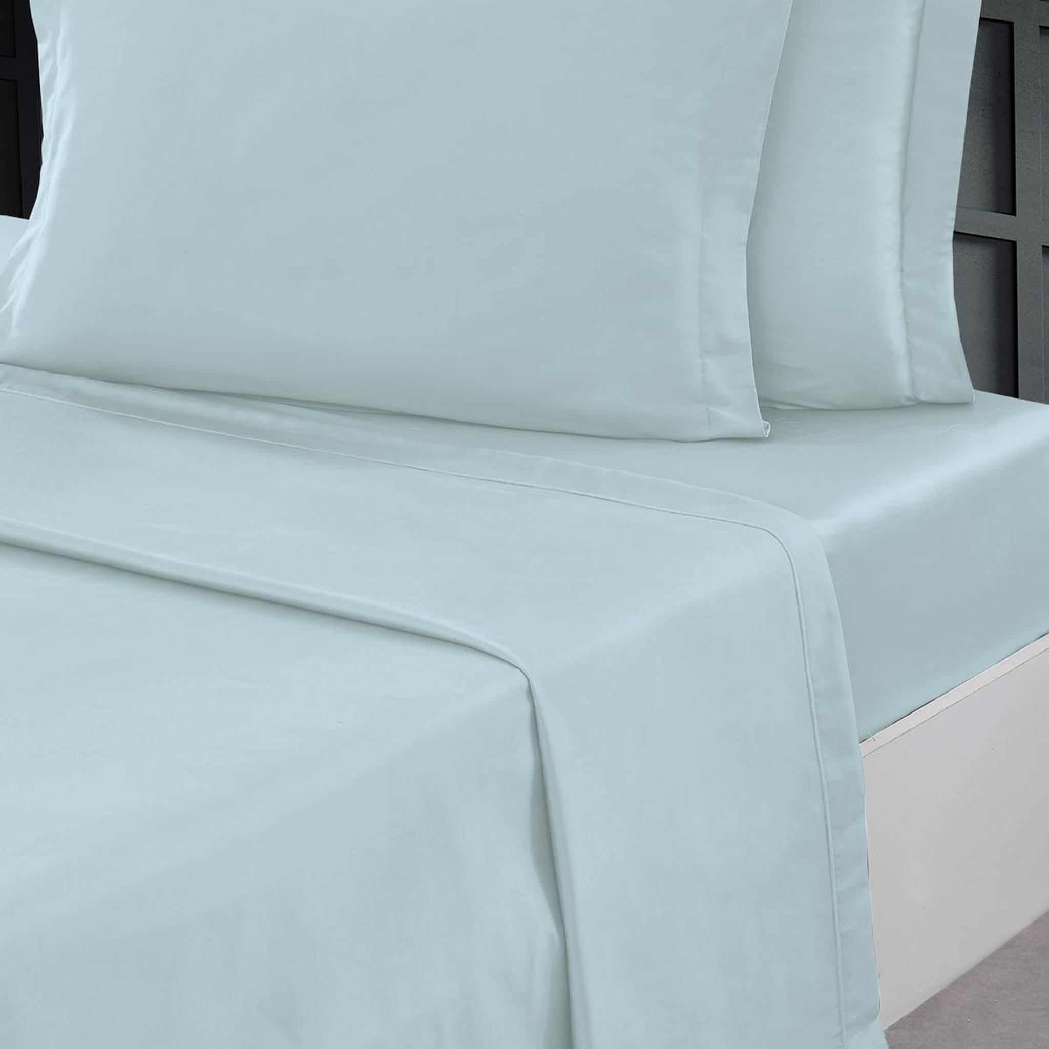 Voir la diapositive 1 : Sensei Maison Drap plat en percale de coton SOFT PERCALE