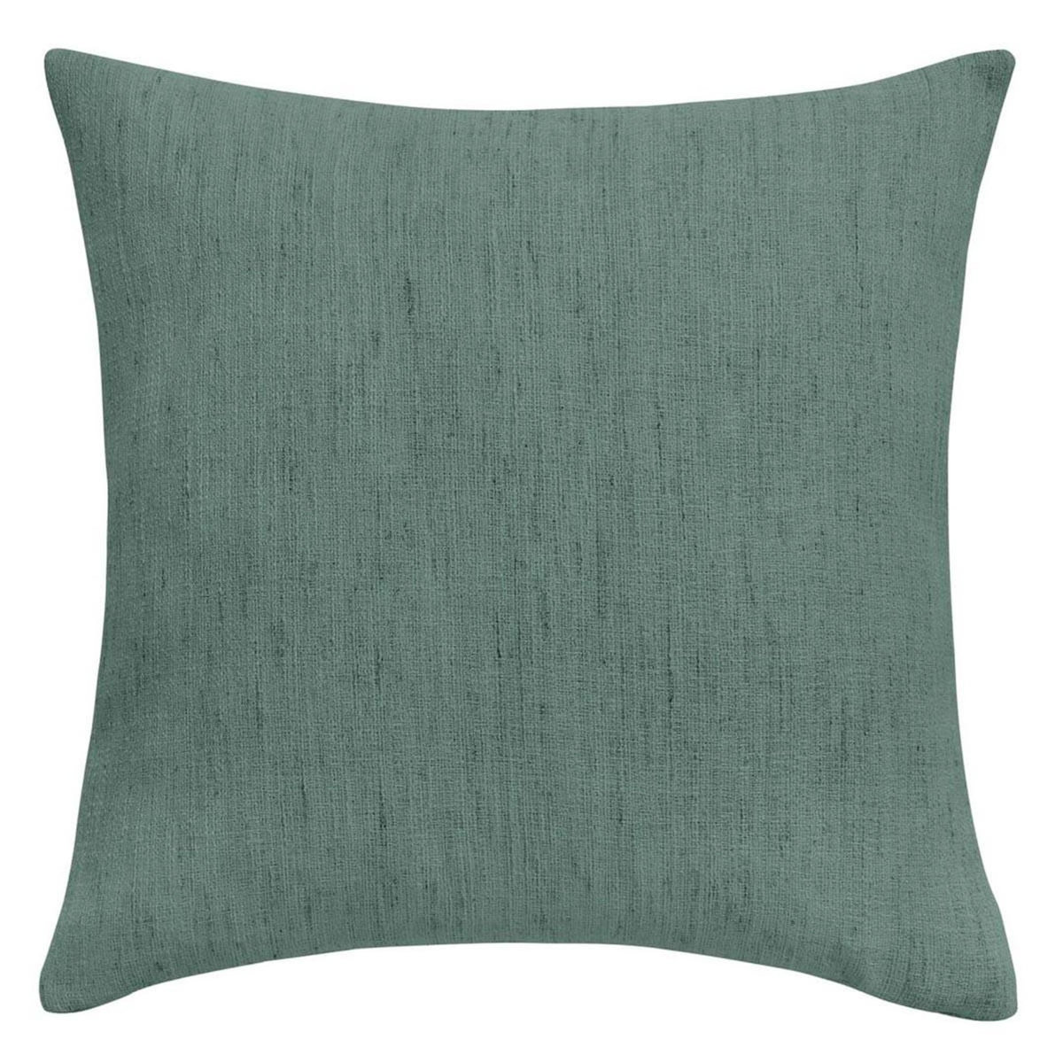 Paris Prix Coussin Effet Lin Tissé  Nando  45x45cm Vert Cèdre