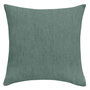 Voir la diapositive 1 : Paris Prix Coussin Effet Lin Tissé  Nando  45x45cm Vert Cèdre