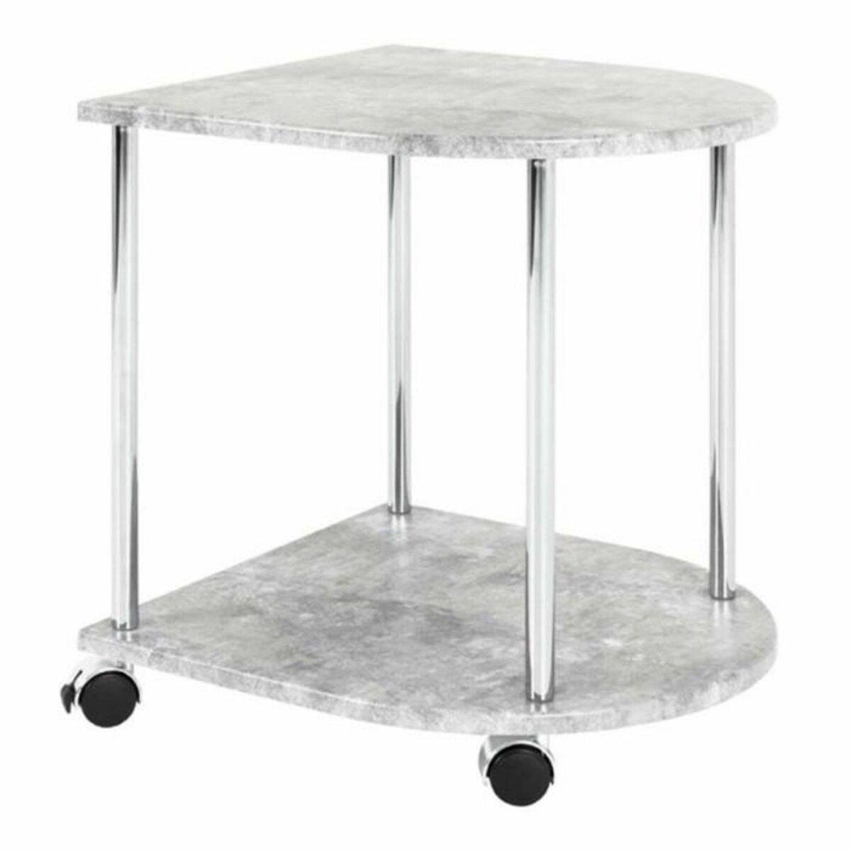 Paris Prix Desserte de Cuisine Effet Béton  Miguel  45cm Gris