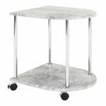 Paris Prix Desserte de Cuisine Effet Béton  Miguel  45cm Gris