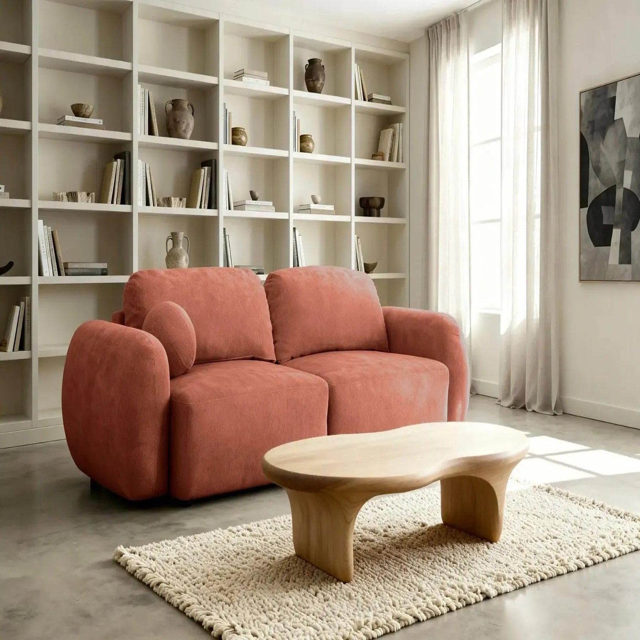 Voir la diapositive 5 : CASANOVA PARIS Martin - canapé droit convertible tissu chenille