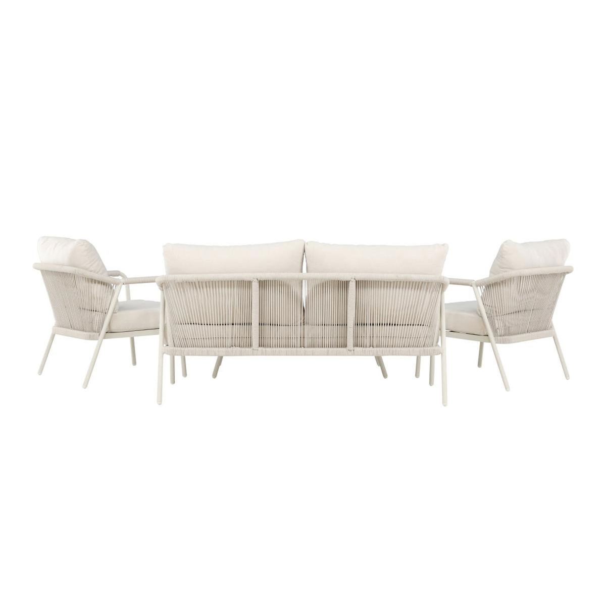 Paris Prix Salon de Jardin 4 Places  Sicily  160cm Beige