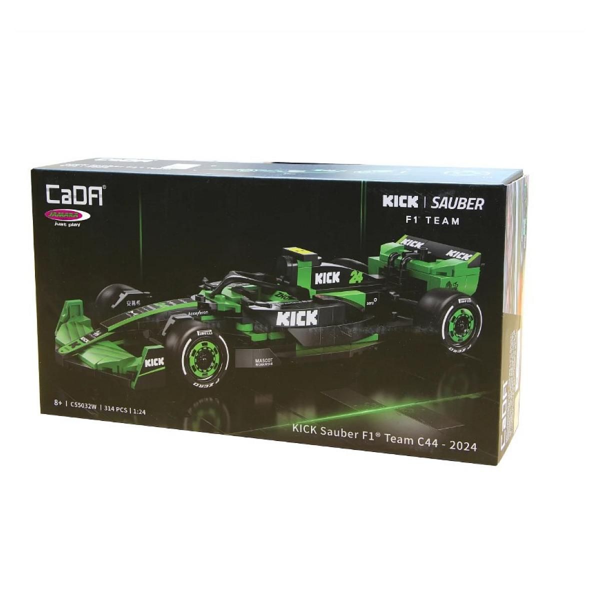 Jamara CaDA KICK Sauber F1 Team C44 2024 1:24 vert Bricks