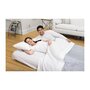 Voir la diapositive 6 : BESTWAY BESTWAY Matelas gonflable floque Horizon Double + Pompe electrique Sidewinder + Sac - 2 places - Bleu