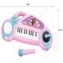 Voir la diapositive 2 : Lexibook Piano électronique pour enfants Gabby et la maison magique avec effets lumineux et microphone - 24 touches