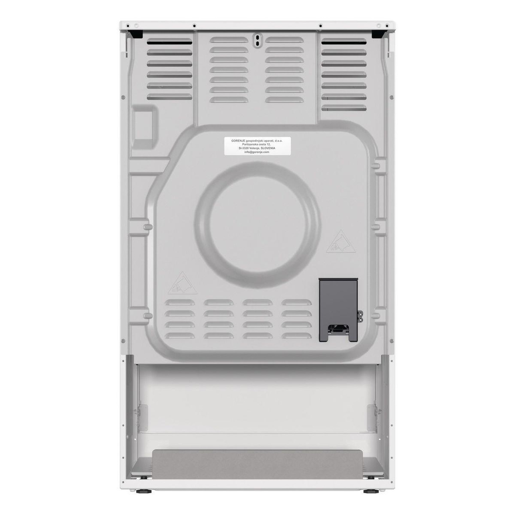 Voir la diapositive 5 : GORENJE Cuisinière vitrocéramique gec5a41wg
