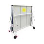 Voir la diapositive 4 : SWEEEK Table de ping pong OUTDOOR bleue - table pliable avec 2 raquettes et 3 balles. pour utilisation extérieure. sport tennis de table