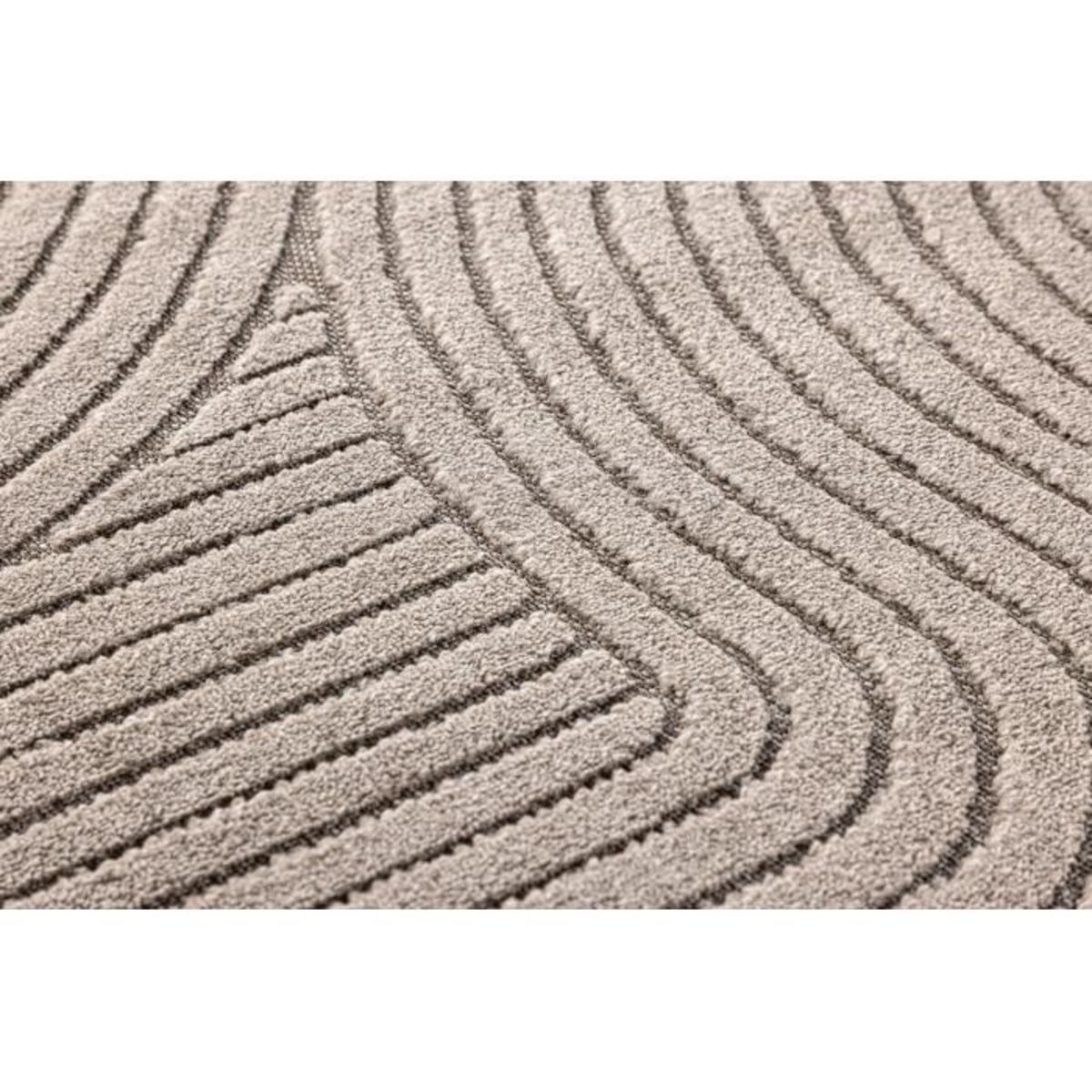 Paris Prix Tapis Déco  Vince Solar  240x340cm Marron