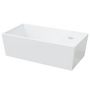 Voir la diapositive 5 : VIDAXL Lavabo blanc 48x25x15 cm ceramique