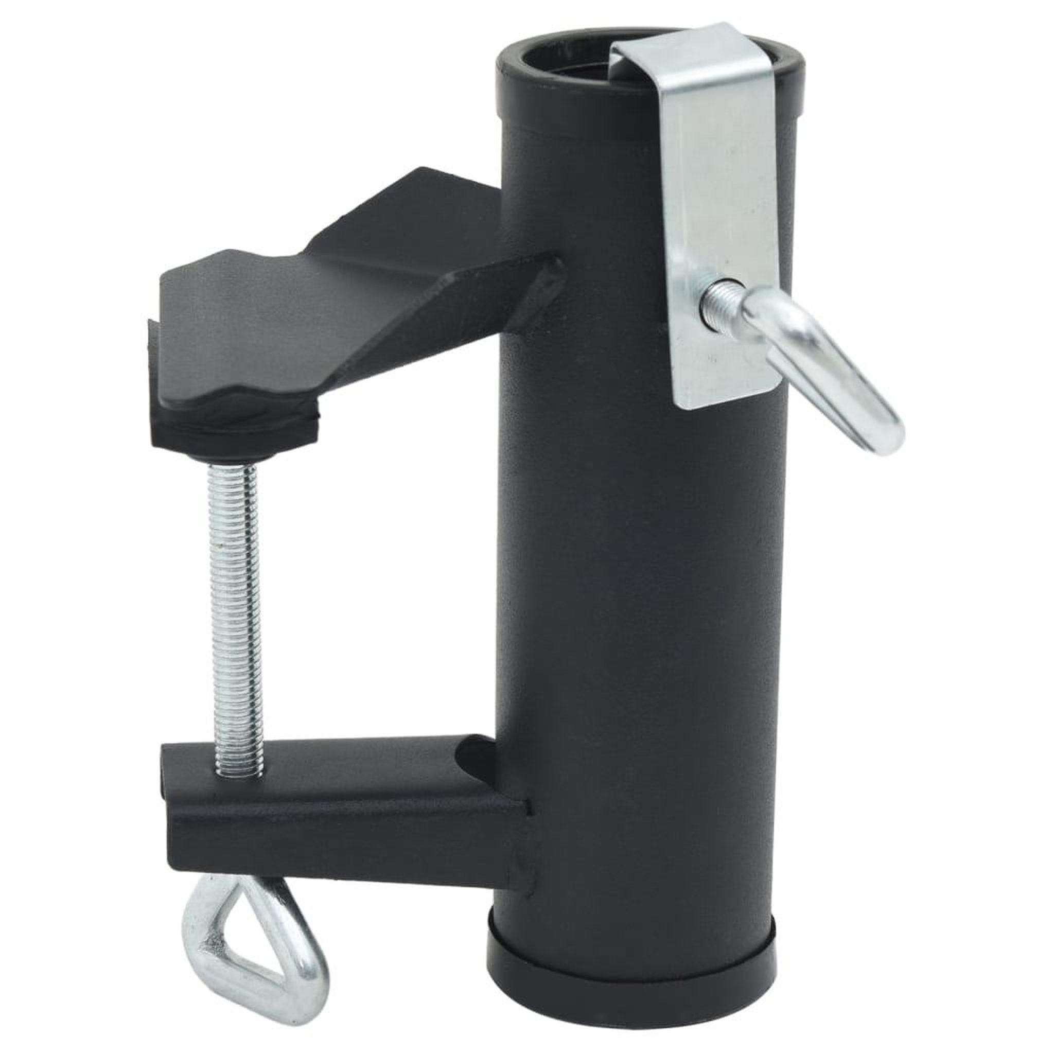 Voir la diapositive 2 : VIDAXL Pinces a parasol pour balcon 2 pcs 25-38 mm acier