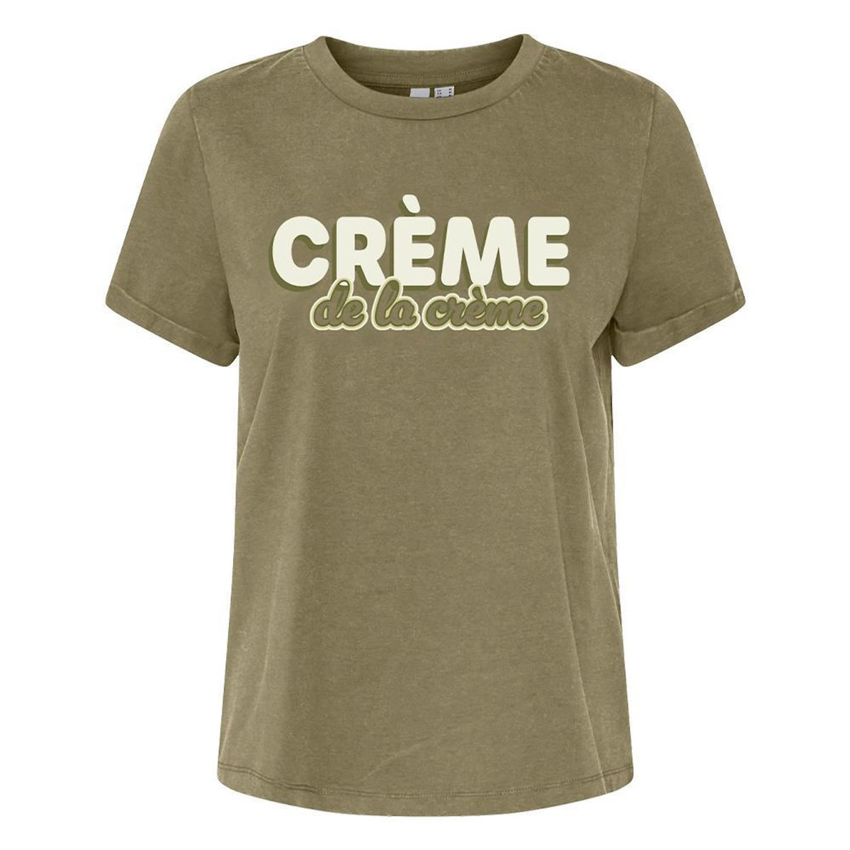 Vero Moda T-shirt Vert Femme Vero Moda Majilla
