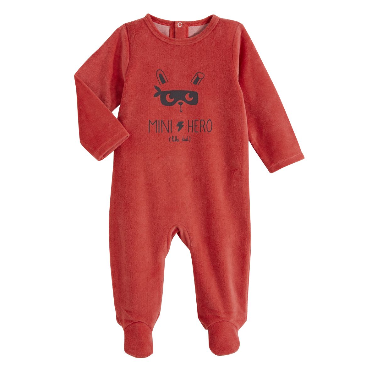 IN EXTENSO Dors bien velours strong bébé garçon