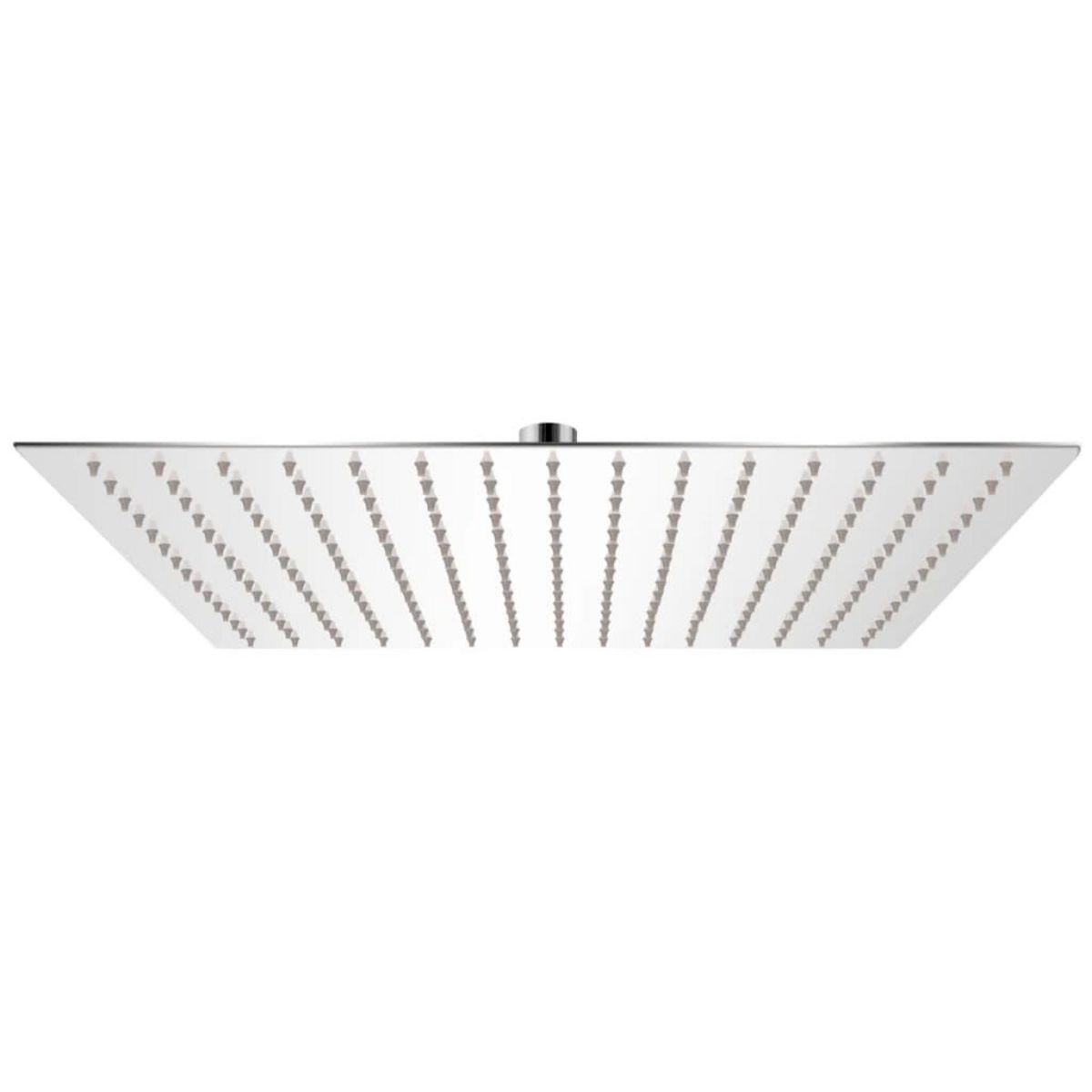 VIDAXL Tete de douche plongeante carree en acier inoxydable 40x40 cm