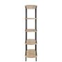 Voir la diapositive 3 : Paris Prix Étagère 5 Niveaux en Bois  Eli  176cm Naturel